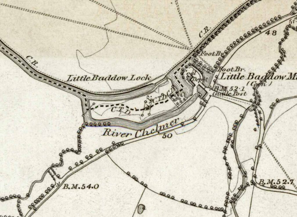 Little-Baddow-Mill-Map-1874
